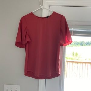 Adrianna Papell pink blouse